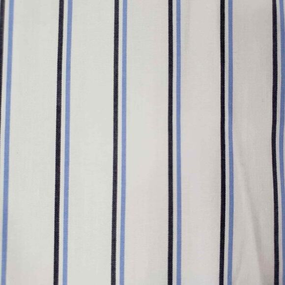 Polo Ralph Lauren Shirt Striped Oxford LS Button Down Blue Mens Size 17.5 XL - Picture 6 of 11